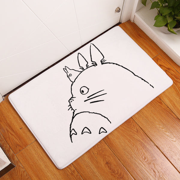 Selected "Totoro" Character Printed Floor mat