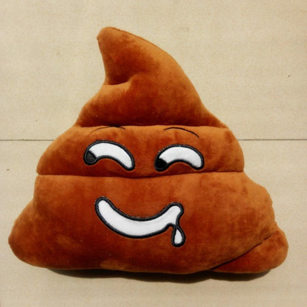 Plush Emoji Cushion