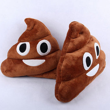 Plush Emoji Cushion