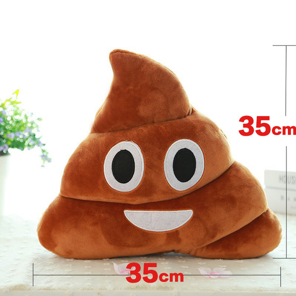Plush Emoji Cushion
