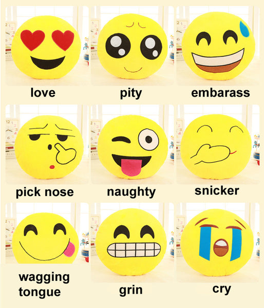 Adorable Emoji Cushions