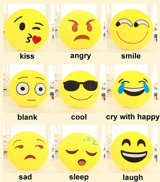 Adorable Emoji Cushions