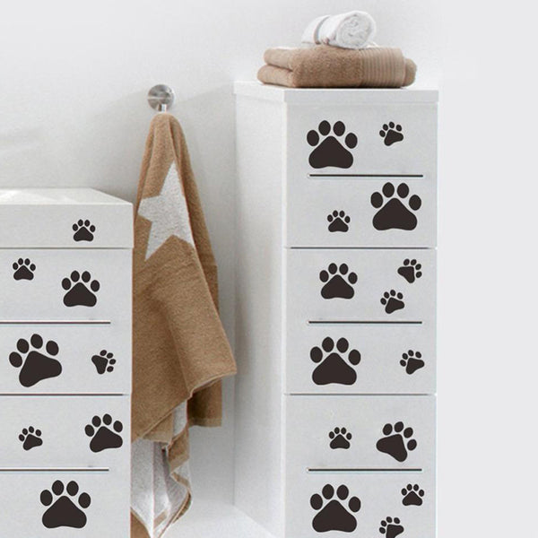 Cat & Dog Paws Stickers