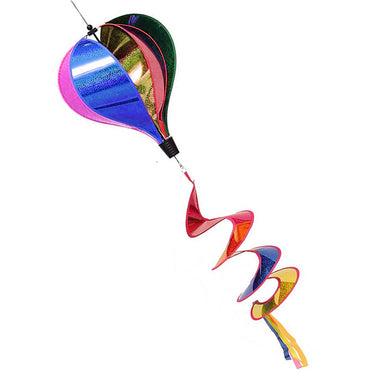Delightful Rainbow Spiral Wind Spinner