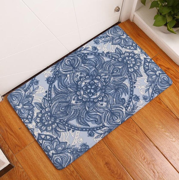 All Around Floral Floor Mat