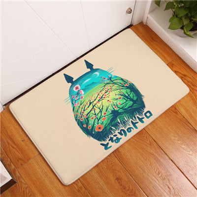 Selected "Totoro" Character Printed Floor mat