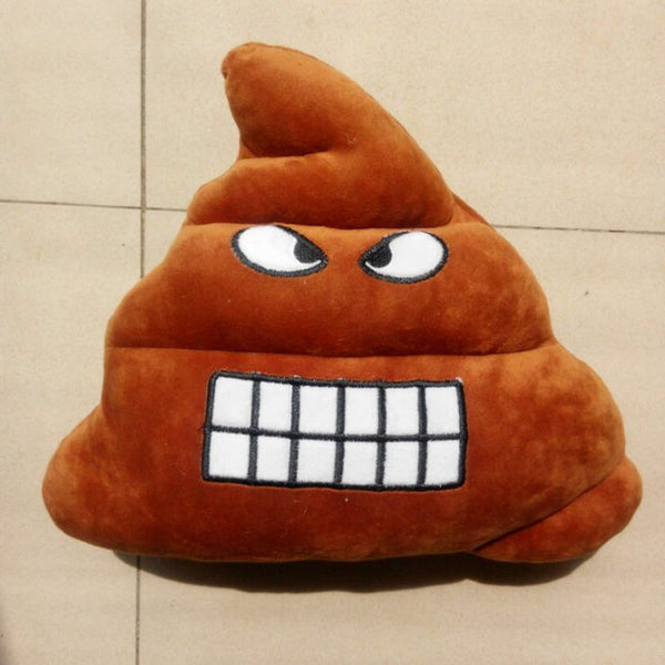 Plush Emoji Cushion