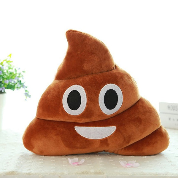 Plush Emoji Cushion